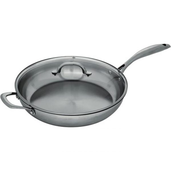 Swiss Diamond Premium Steel Induction Saute Pan 32cm/4.8L