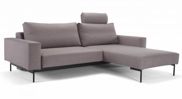 Bragi Chaise Sofa Bed With Arms - Innovation Living