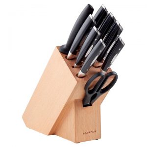 Scanpan Classic Knife Block Set 10 Piece