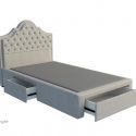 Victoria Custom Bed With Choice Of Storage Base