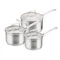 Scanpan Impact Saucepan 3 Piece Set