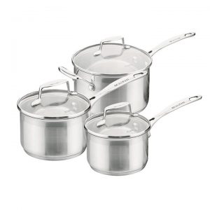 Scanpan Impact Saucepan 3 Piece Set