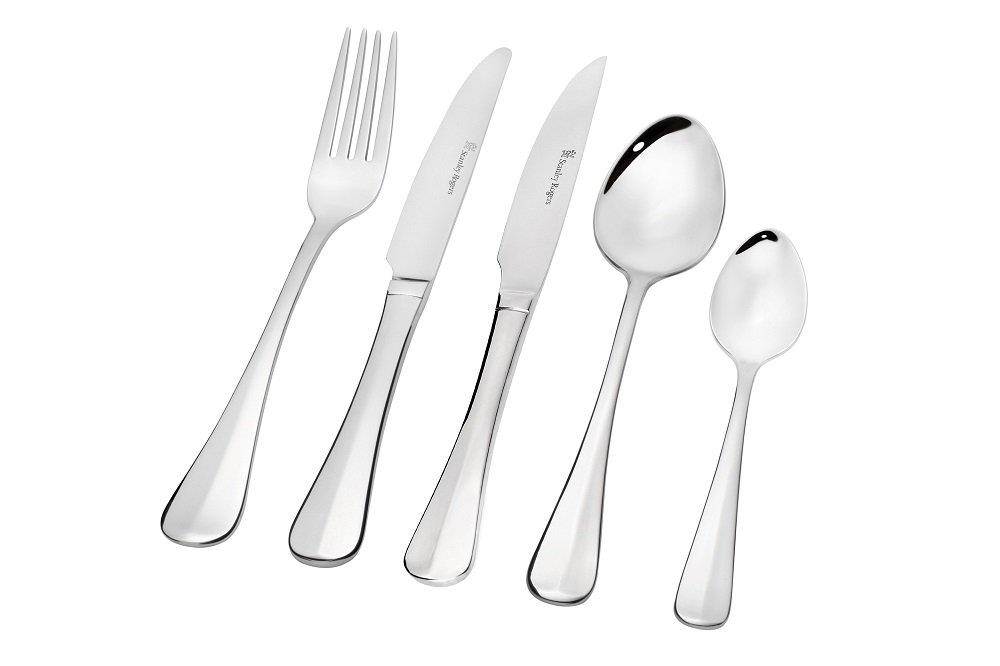 Stanley Rogers Baguette Stainless Steel Cutlery Set of 40