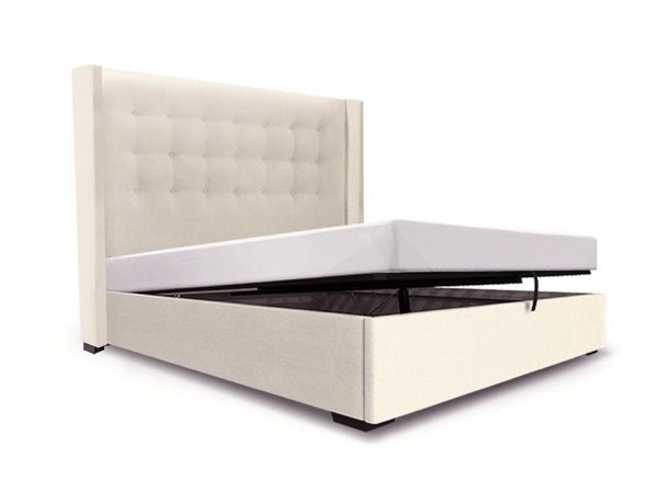 Matrix Custom Upholstered Bed Frame With Choice Of Storage Base