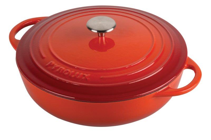 Pyrolux Pyrochef Chef Pan 28cm / 4L Red