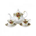 Royal Albert Old Country Roses Tea for Two Set of 5