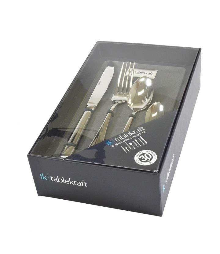 Tablekraft Bogart 32 Piece Cutlery Set Solid