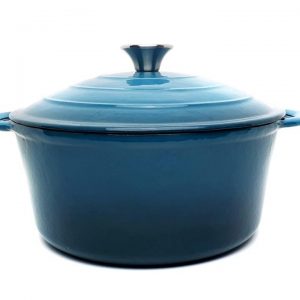 Classica Round Cast Iron 6.6L 28cm Blue